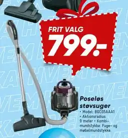 Bilka Poseløs støvsuger tilbud
