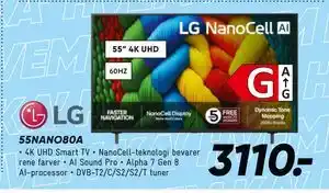 Bilka LG 55NANO80A tilbud