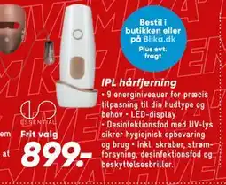 Bilka IPL hårfjerning tilbud