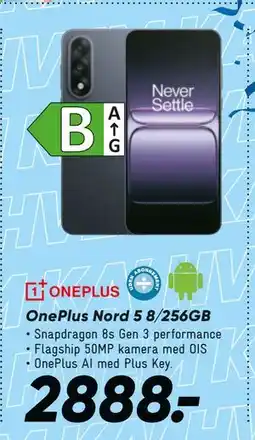 Bilka OnePlus Nord 5 8/256GB tilbud