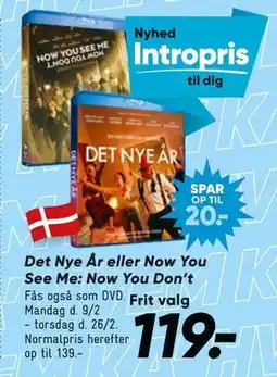Bilka Det Nye År eller Now You See Me: Now You Don’t tilbud