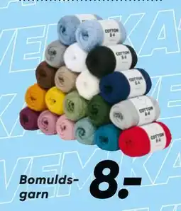 Bilka Bomuldsgarn tilbud