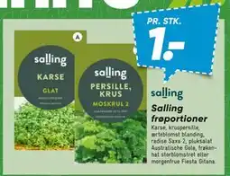 Bilka Salling frøportioner tilbud
