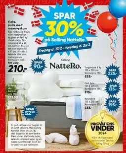 Bilka Pude med memoryskum tilbud