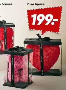 Bilka Rose hjerte tilbud