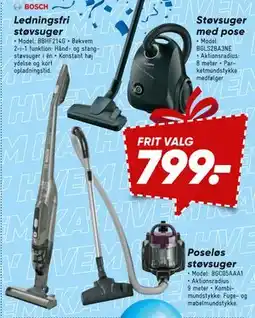 Bilka Ledningsfri støvsuger tilbud