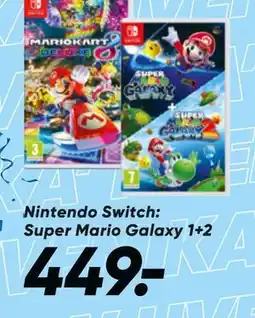 Bilka Nintendo Switch: Super Mario Galaxy 1+2 tilbud