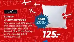 Bilka Luksus 3-kammerpude tilbud