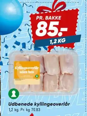 Udbenede kyllingeoverlår