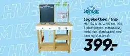 Bilka Legekøkken i træ tilbud
