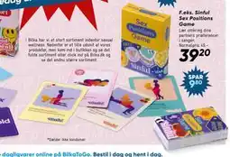 Bilka Sinful Sex Positions Game tilbud