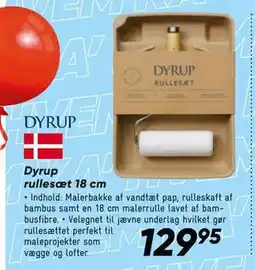 Bilka Dyrup rullesæt 18 cm tilbud
