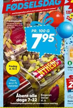 Bilka Fredagsslik tilbud