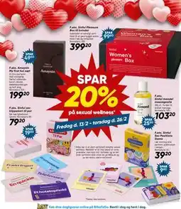 Bilka SPAR 20% på sexual wellness tilbud