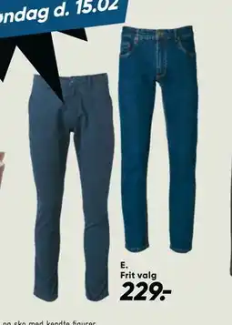 Bilka Jeans eller bukser tilbud
