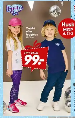 Bilka T-shirt eller leggings tilbud