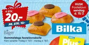 Gammeldags fastelavnsbolle