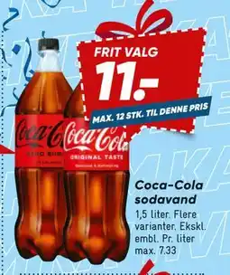 Bilka Coca-Cola sodavand tilbud