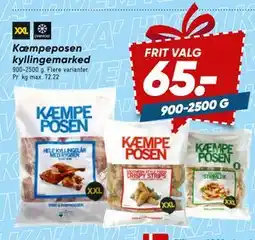 Bilka Kæmpeposen kyllingemarked tilbud