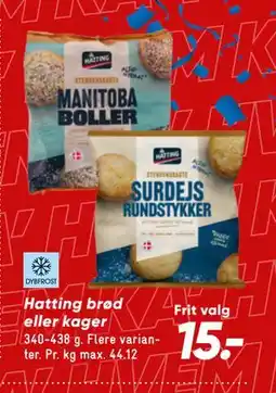 Bilka Hatting brød eller kager tilbud