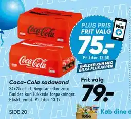 Bilka Coca-Cola sodavand tilbud