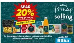 Bilka SPAR 20% på over 500 varer fra vores Salling mærker tilbud