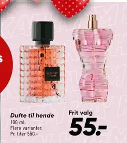 Bilka Dufte til hende tilbud