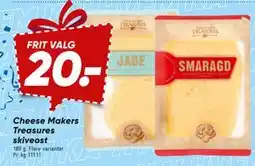 Bilka Cheese Makers Treasures skiveost tilbud