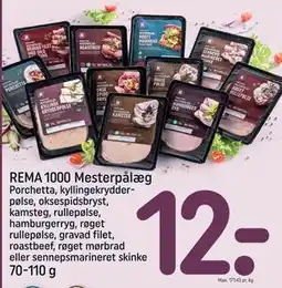 REMA 1000 REMA 1000 Mesterpålæg 70-110 g tilbud