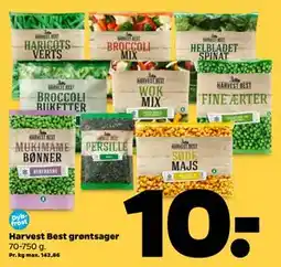 Netto Harvest Best grøntsager tilbud