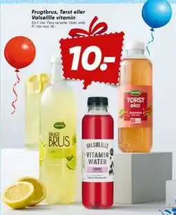Bilka Frugtbrus, Tørst eller Valsølille vitamin tilbud