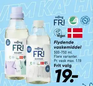 Bilka Flydende vaskemiddel tilbud