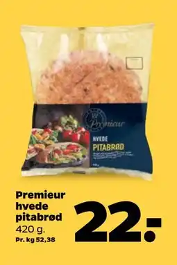 Netto Premieur hvede pitabrød tilbud