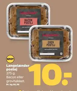 Netto Langelænder postej tilbud