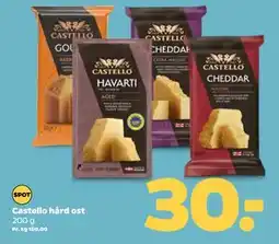 Netto Castello hård ost tilbud