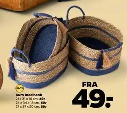 Netto Kurv med hank tilbud