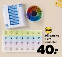 Netto Pilleæske tilbud