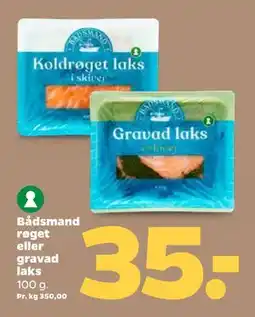 Netto Bådsmand røget eller gravad laks tilbud