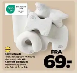 Netto Komfortpude tilbud