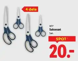 Lidl Saksesæt tilbud