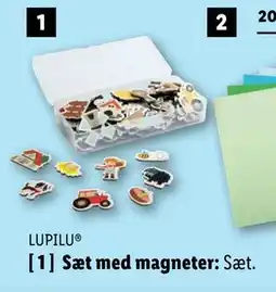 Lidl Sæt med magneter tilbud