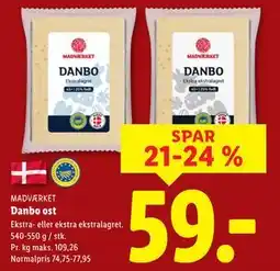 Lidl Danbo ost tilbud