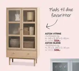 Daells Bolighus ASTON VITRINE tilbud