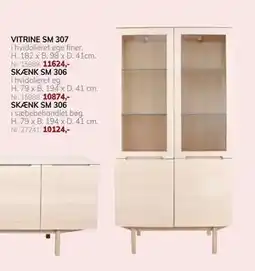 Daells Bolighus VITRINE SM 307 tilbud