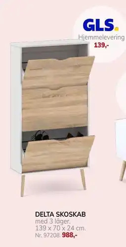 Daells Bolighus DELTA SKOSKAB tilbud