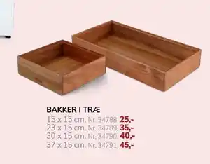 BAKKER I TRÆ
