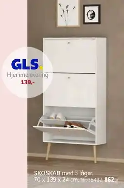 Daells Bolighus SKOSKAB tilbud