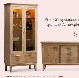 Daells Bolighus VITRINE tilbud