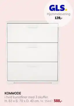 Daells Bolighus KOMMODE tilbud