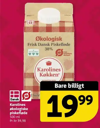 Karolines Køkken piskefløde